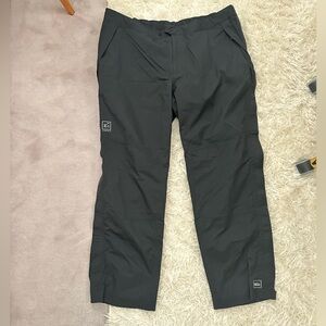 REI Black Men's Outdoor Windbreaker Pants